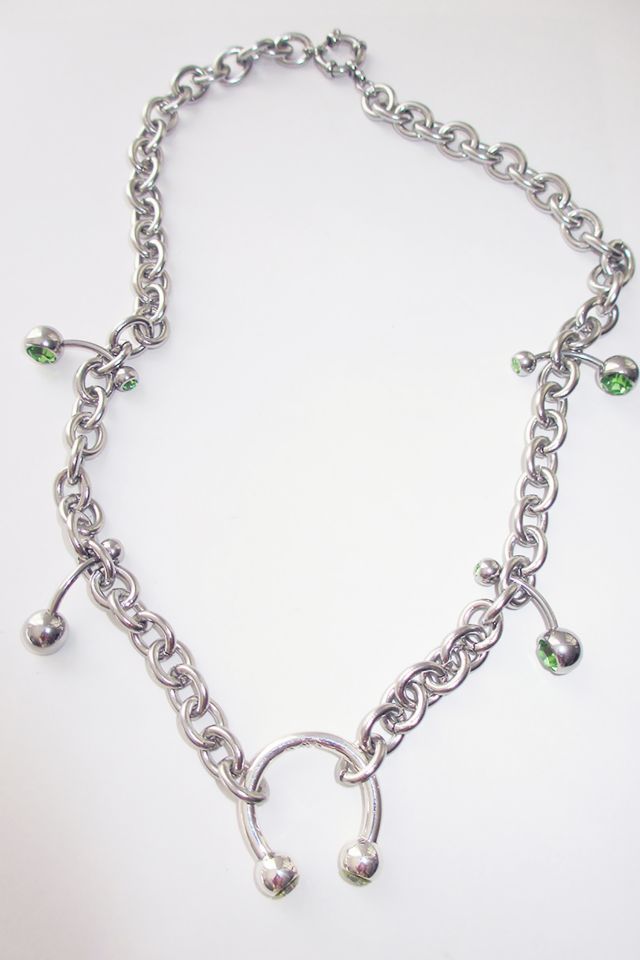 RIMOR Multi Pierced Chain Necklace #1