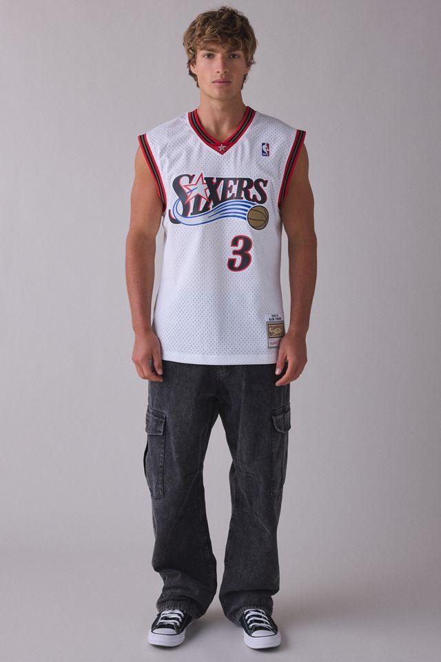 Mitchell & Ness NBA Philadelphia 76ers Allen Iverson 2000 Basketball Jersey #4