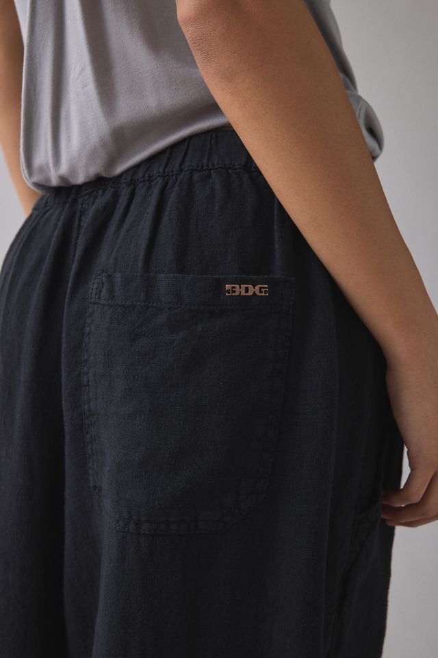 BDG Bobbi Baggy Linen Pull-On Pants #4