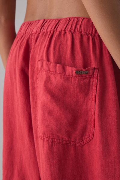 BDG Bobbi Baggy Linen Pull-On Pant