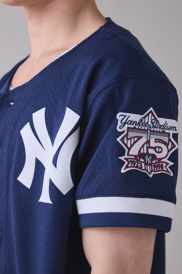 Chandail de baseball MLB Derek Jeter des Yankees de New York Mitchell & Ness #2