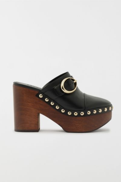 Schutz Piper Ankle Strap Platform Sandal In Black
