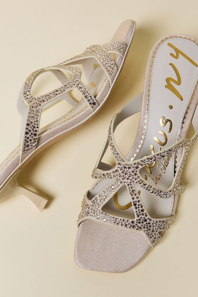 Circus NY By Sam Edelman Justine Kitten Heel Sandals #5