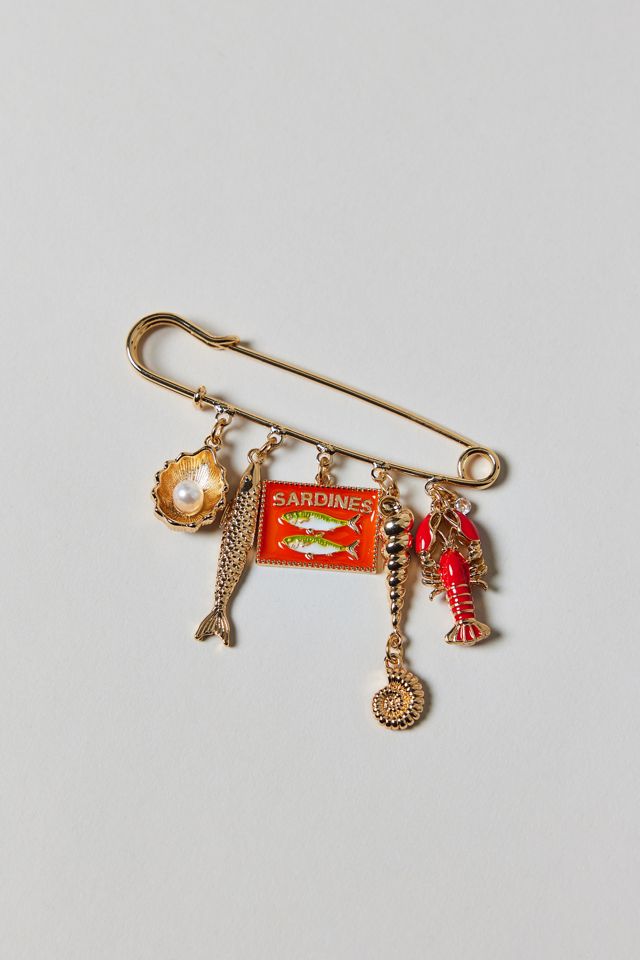 Charmed Safety Pin | Urban Outfitters