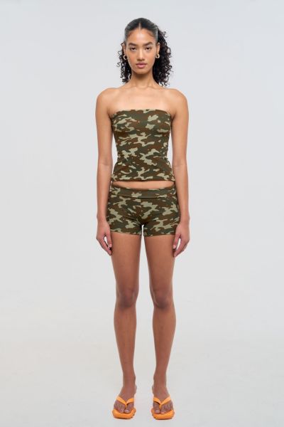 Frankie Collective Camo Tube Top