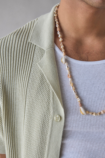 UO Catamaran Camp Collar Short Sleeve Sweater