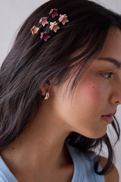 Mini Star Claw Clips Set