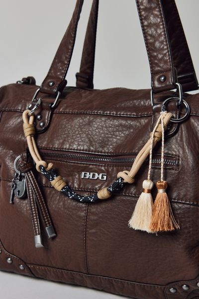 Paracord Tassel Draped Bag Chain