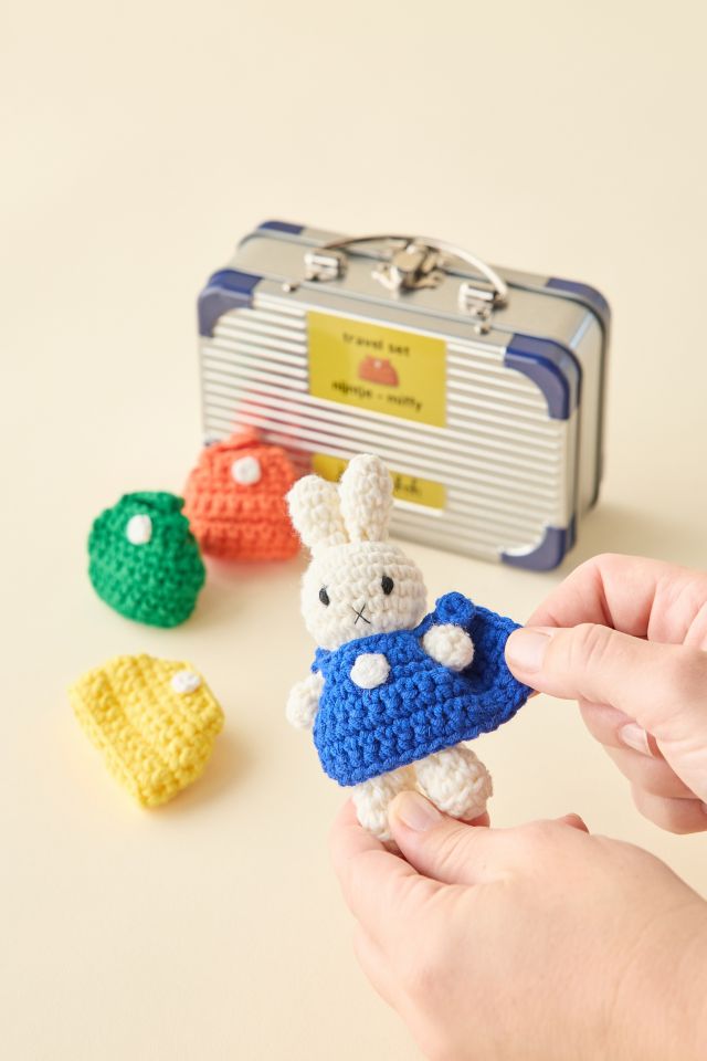 Just Dutch Miffy's 70th Birthday Crochet Plushie Travel Set #1