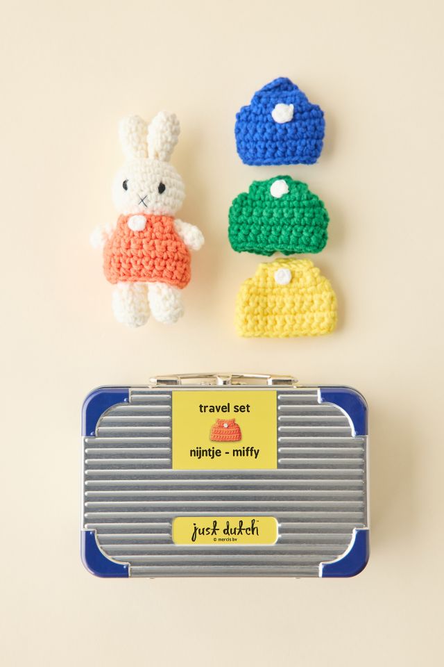 Just Dutch Miffy's 70th Birthday Crochet Plushie Travel Set #2