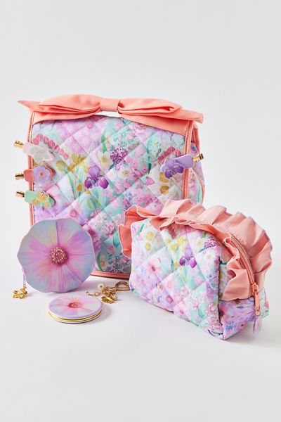 UO Patterned Large Travel Makeup Bag