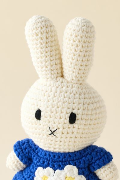 Just Dutch Miffy Birthday Dress Crochet Plushie