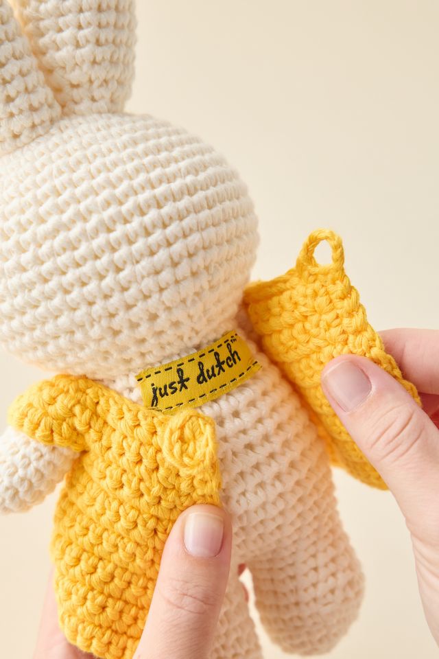 Just Dutch Miffy Yellow Flower Dress Crochet Plushie #1