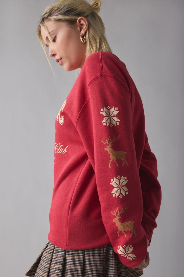 Mont Blanc Ski Club Crest Graphic Crew Neck Pullover #4