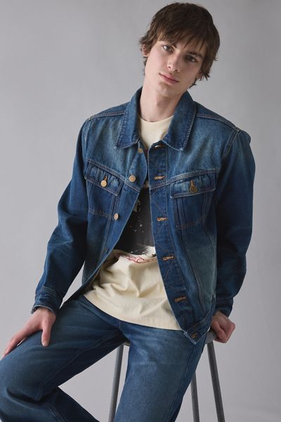 BDG Graphic Patch Denim Trucker Jacket | Urban Outfitters