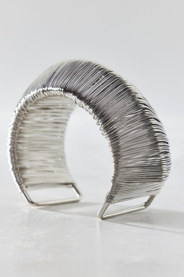 Wrapped Wired Cuff Bracelet #1