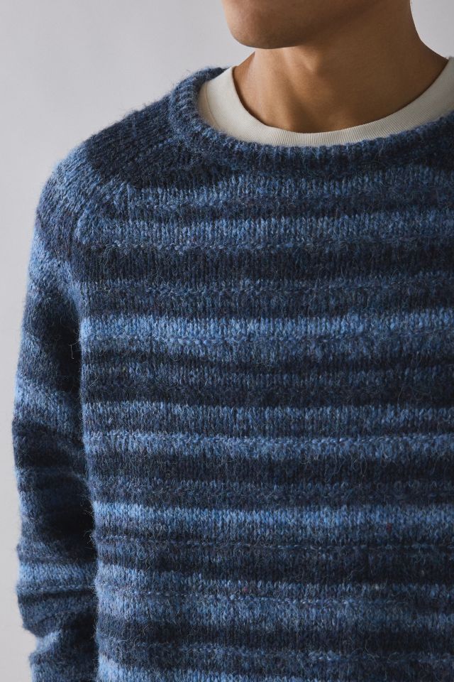 Rhythm Kapu Stripe Knit Crew Neck Sweater #3