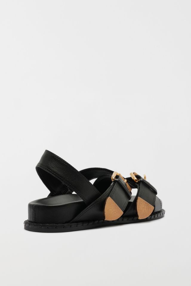 Schutz Patsy Flat Buckled Sandal #3