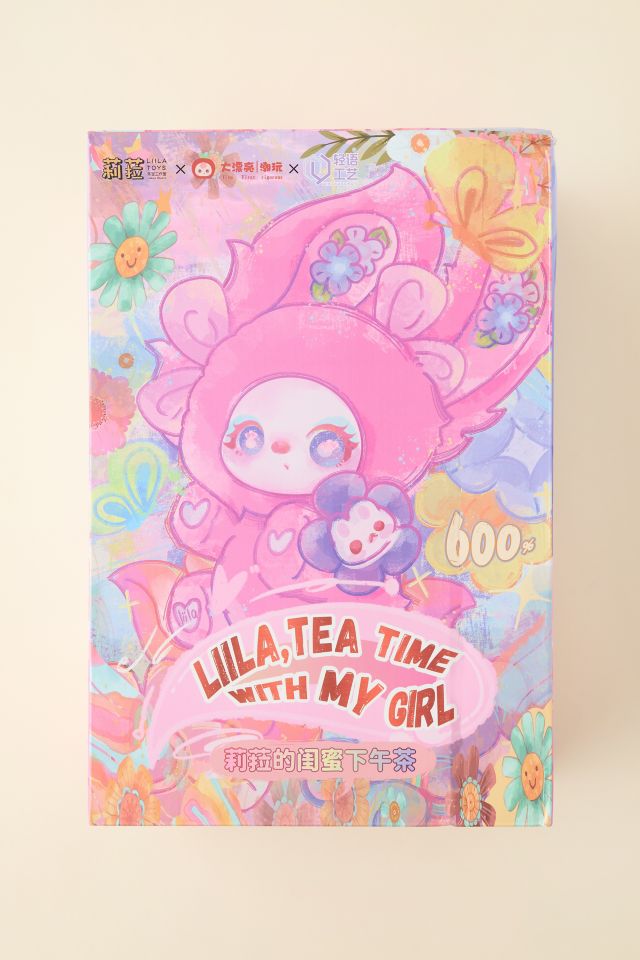 Liila’s 600% V2 Tea Time With My Girl Series Blind Box Plushie Figure #4