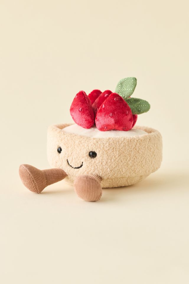 Jellycat Amuseables Fleurette Tarte Aux Fraises Plushie #2