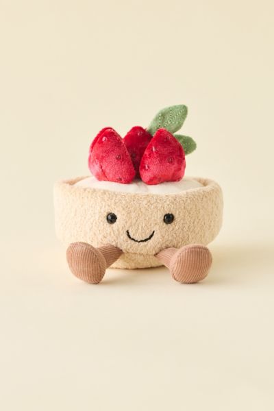 Jellycat Amuseables Fleurette Tarte Aux Fraises Plushie
