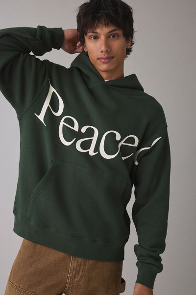 Museum Of Peace & Quiet Jumbo Wordmark Logo Hoodie Sweatshirt