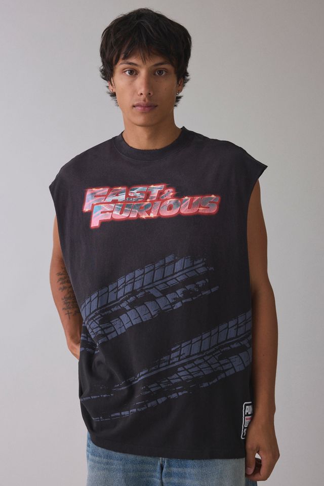 Puma Fast & Furious Graphic Cutoff Muscle Tee #1