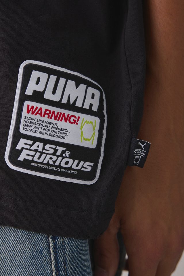 Puma Fast & Furious Graphic Cutoff Muscle Tee #3