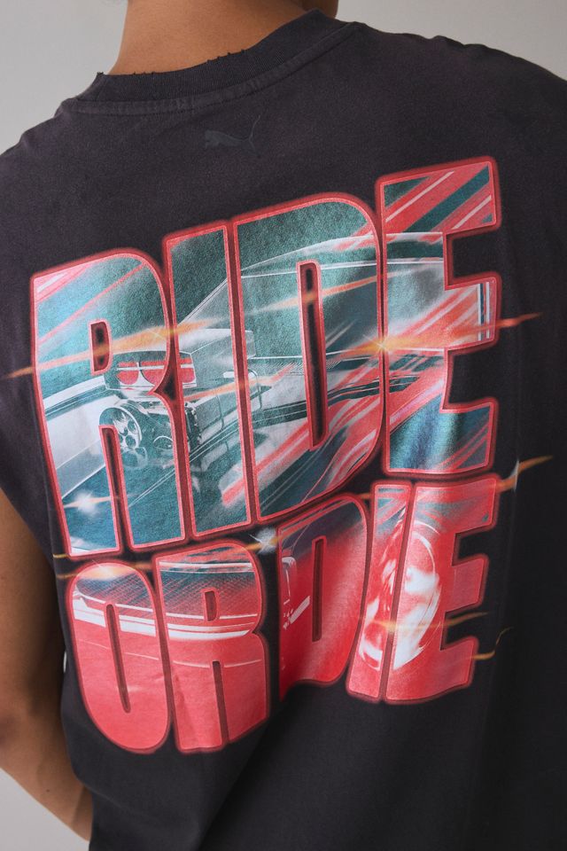Puma Fast & Furious Graphic Cutoff Muscle Tee #4