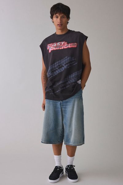 Puma Fast & Furious Graphic Cutoff Muscle Tee