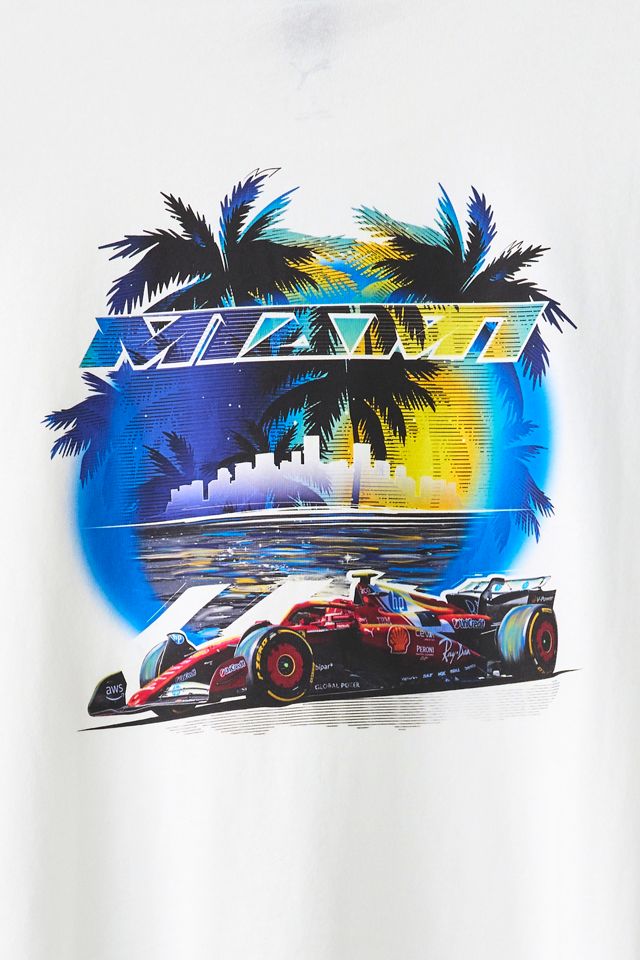 Puma Scuderia Ferrari F1 Miami Graphic Tee #1