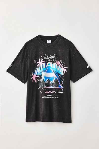 Puma Formula 1 Miami Graphic Washed Tee