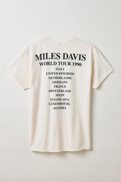 Miles Davis 1990 Tour Graphic Tee