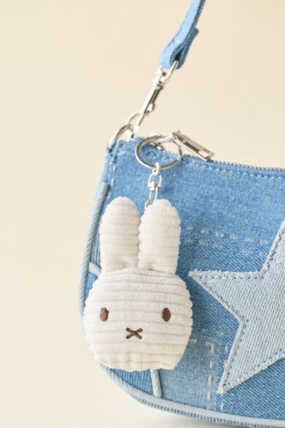 Porte-clés en peluche Miffy en velours côtelé de Bon Ton Toys