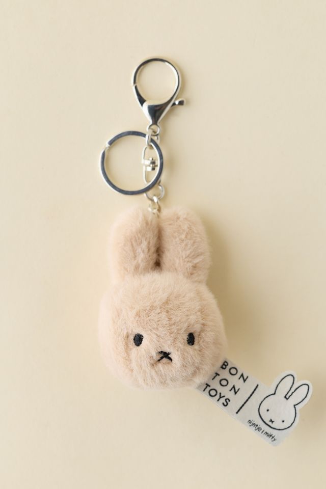 Bon Bon Toys Miffy Fuzzy Plush Keychain #1
