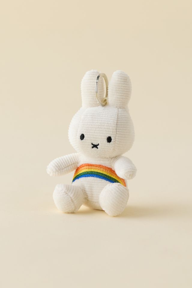 Bon Bon Toys Miffy Rainbow Plushie Keychain #1