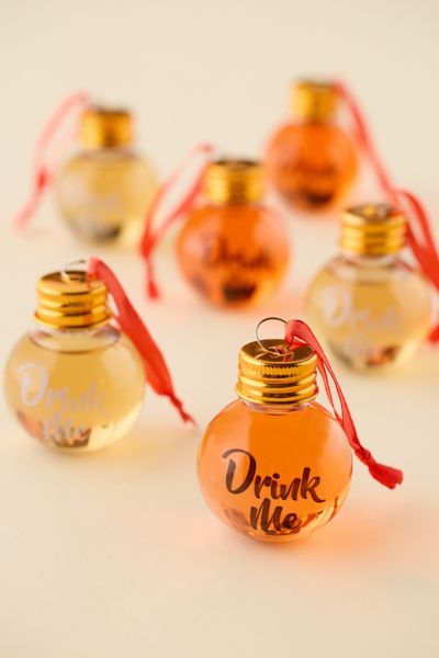 Festive Booze Balls Ornament Set