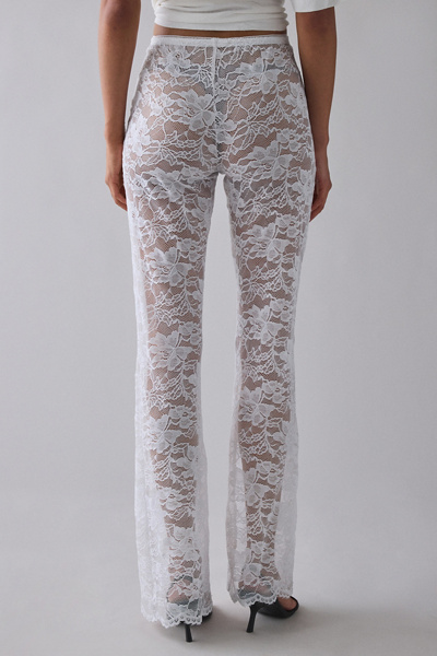 Kimchi Blue Aura Sheer Lace Flare Pants