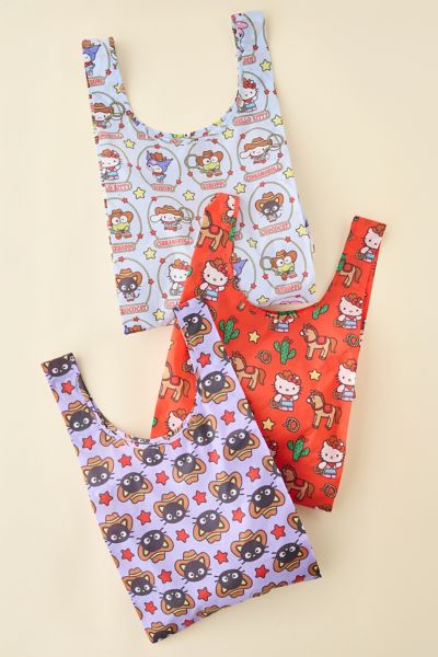 BAGGU X Hello Kitty And Friends Standard Reusable Tote Bag - Set Of 3