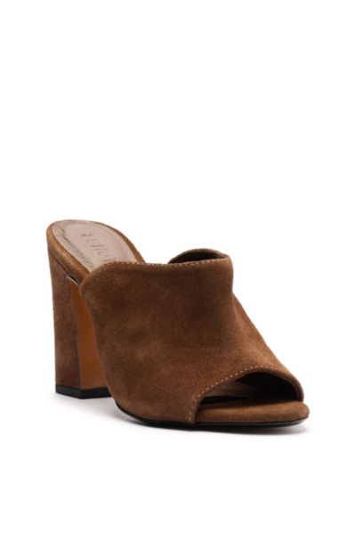 Schutz Esme Slide Sandal In Brown