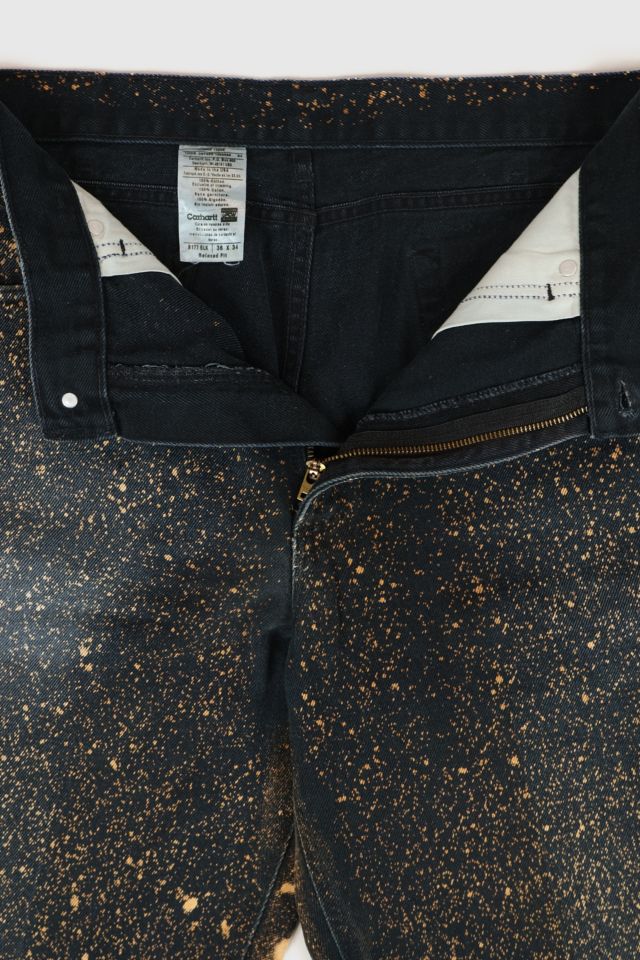 Vintage Carhatt Paint Splatter Jeans #2
