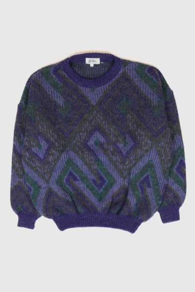 Vintage Geometric Sweater