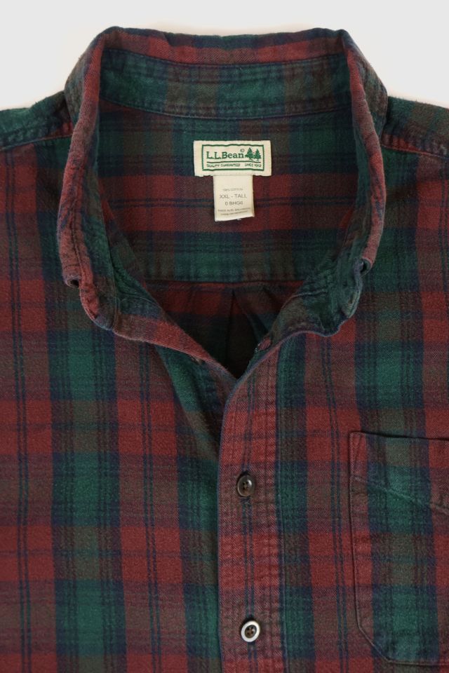Vintage L.L. Bean Flannel Button-Down Shirt #2