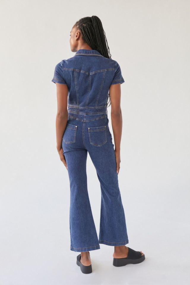 Denim Coverall Jumpsuit #1