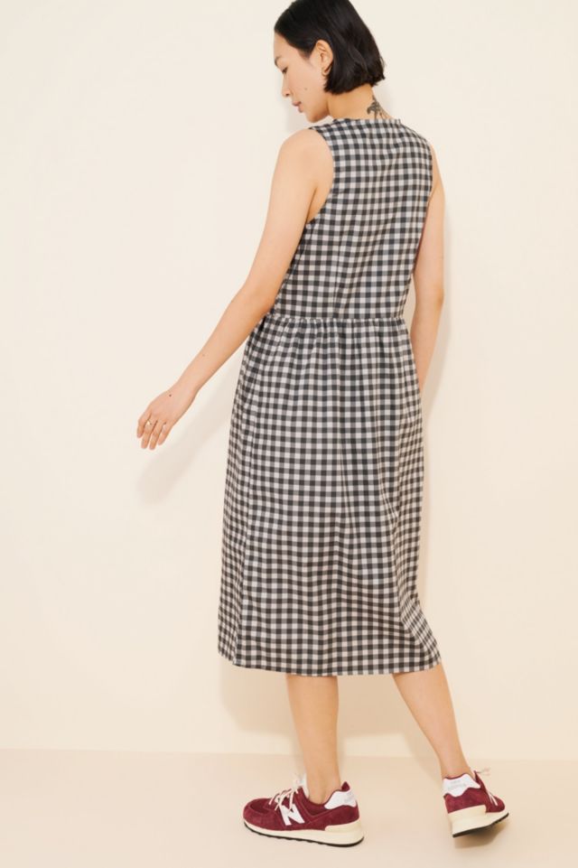 Motel Prelith Gingham Midi Dress #1