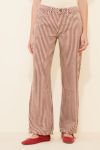 Daisy Street Mid-Rise Denim Stripe Jeans