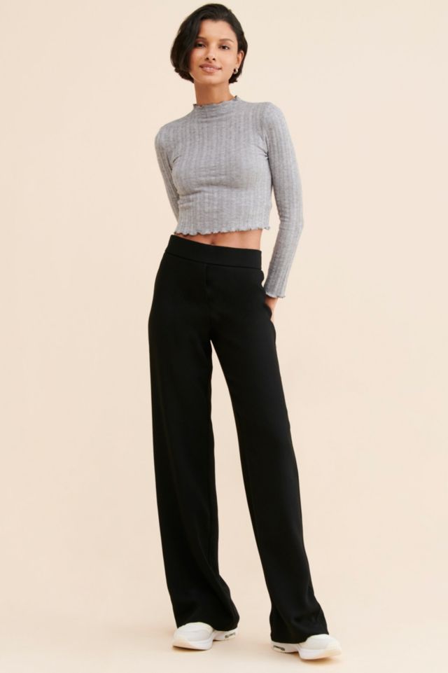 Dress Forum Lettuce Edge Long Sleeve Top #3