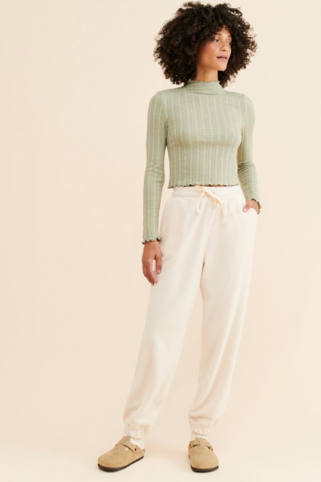 Dress Forum Lettuce Edge Long Sleeve Top #3