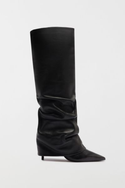 Schutz Mikki Up Slouch Knee High Boot