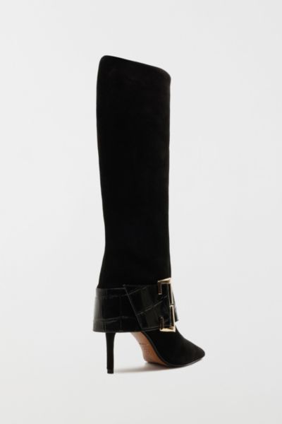 Schutz Beatrix Buckle Knee High Boot